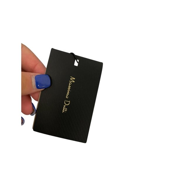 Massimo Dutti Womens Button Up Shirt Blouse L Large Light blue 5193/667 NWT - Picture 8 of 16